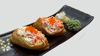 Inari Kani Salad Sushi