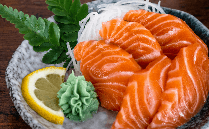 Salmon Sashimi