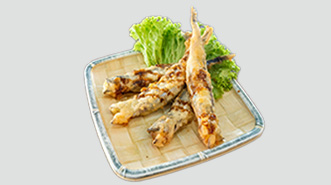 Teriyaki Shishamo Fish Tempura